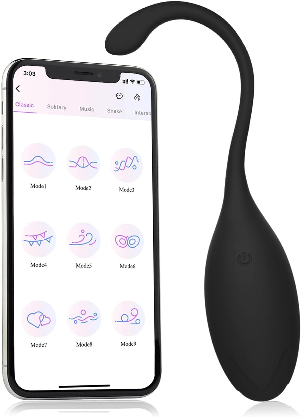 MUSWAY Trainer with APP Control, Trainer with Optional App, Bluetooth Connection Rechargeable