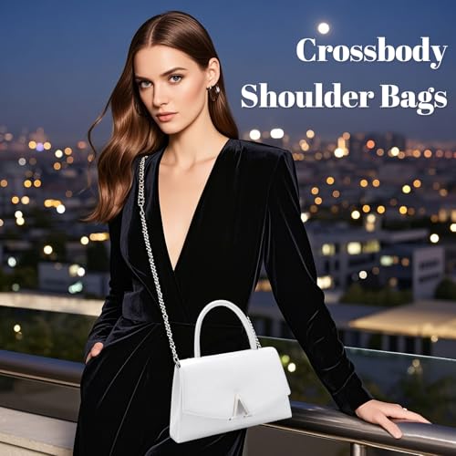 Image of Evening Clutch Purse for Womens Crossbody Shoulder Handbags Wedding Bag Cocktail Purses with Detachable Chain
