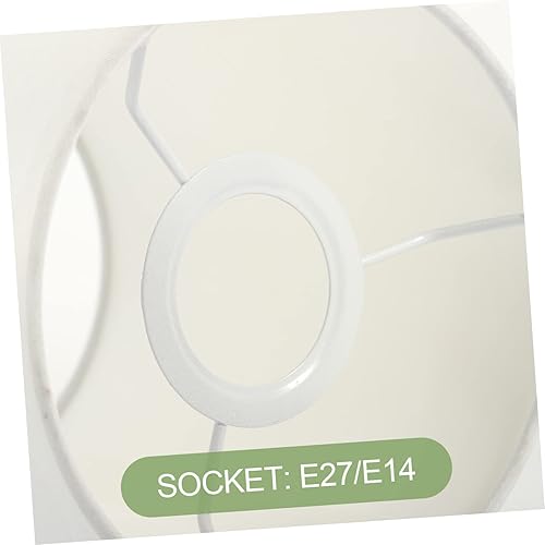 Miniatura 2 de Lámpara de mesa con patrón de mármol, pantalla decorativa moderna para bombillas, elegante diseño de tambor para lámparas de acento, iluminación