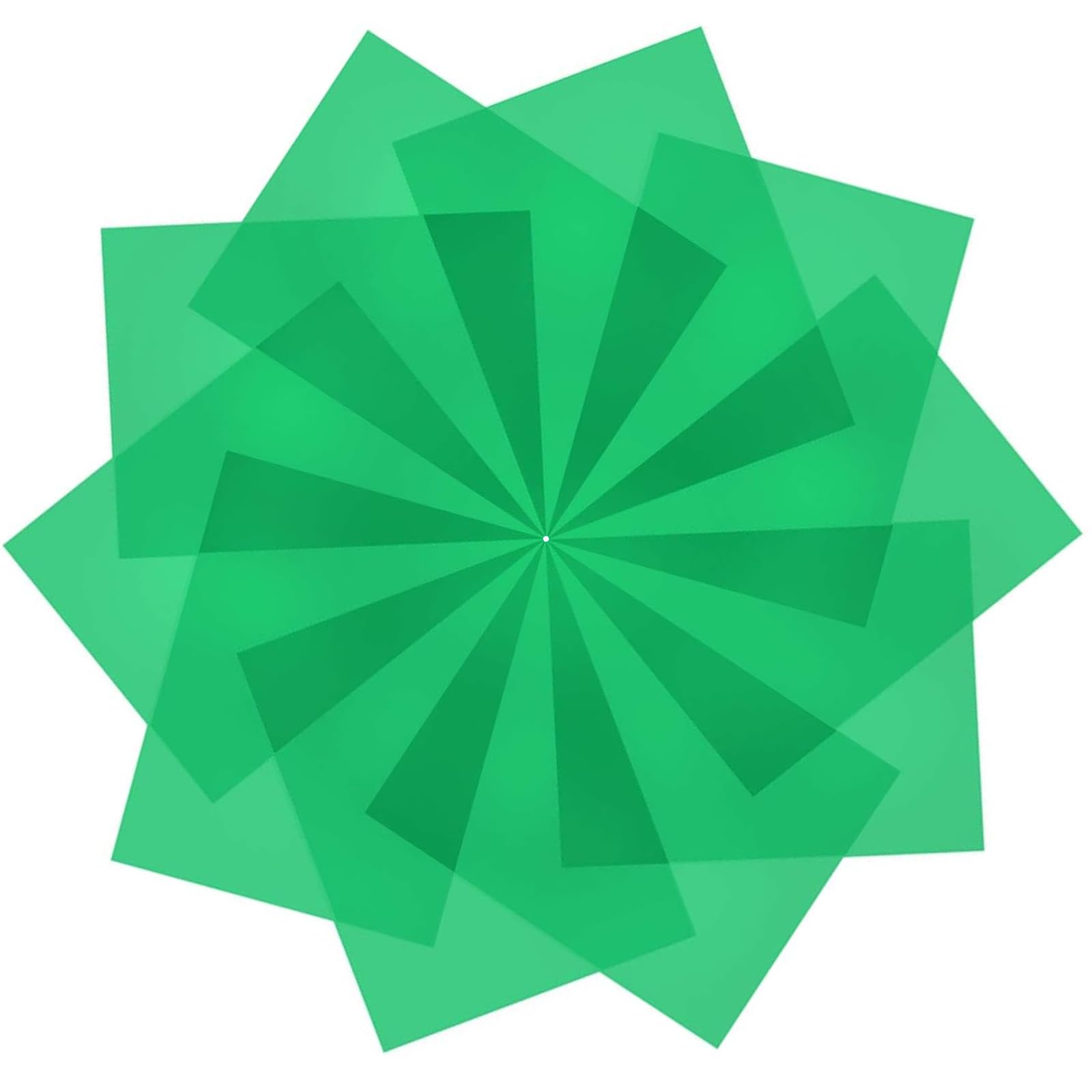 10 Pack Gel Light Filter- Colored Overlays Correction Lighting Filters,Transparent Color Film Plastic Sheets for Christmas Landscape Led Light or Reading (Green)