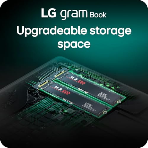 Image of LG gram Book 15-inch Lightweight Laptop Computer, Intel Core i5-1334U Processor, Windows 11 Home, 8GB RAM, 256GB SSD - Titan Silver