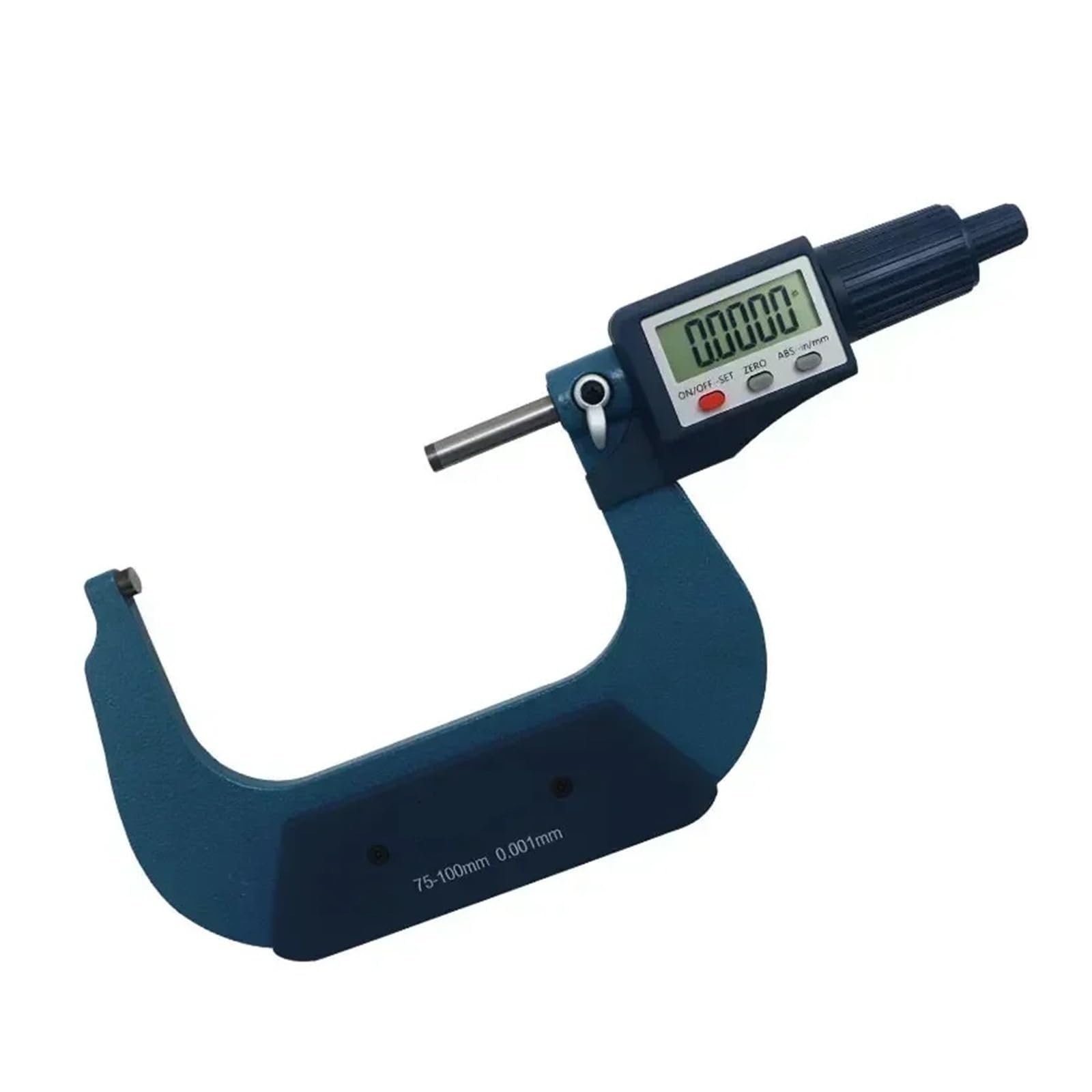 Micrómetro digital de pantalla grande de 75-100 mm y 0,001 mm, calibrador electrónico for exteriores, herramientas de medición Lecturas precisas