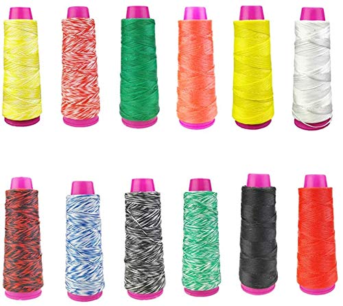 Ameyxgs Archery 110M Bowstring Material Dacron Bowstring Rope Making Thread (Orange) #TOP7