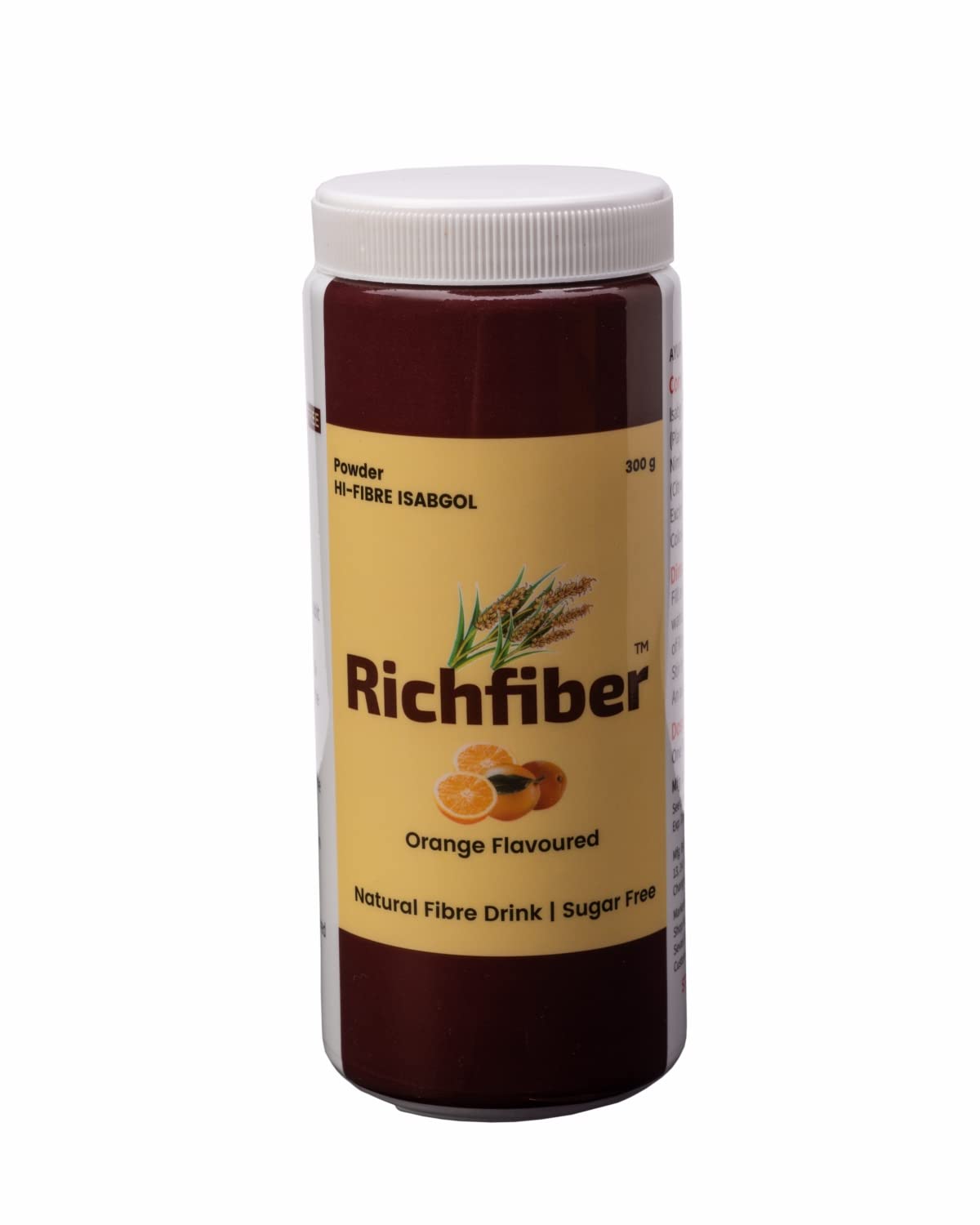 Richfiber Isabgol husk powder, orange flavor, sugarfree, 300gm | (B09B719BYY) Amazon Price History, Amazon Price Tracker