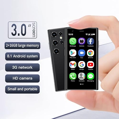 Hipipooo 23S 3G Mini Unlocked Smartphone 3.0 Inch Super Small Cellphone Dual Sim 2+16Gb Android 8.1 Child Mobile Phone The World'S Smallest Pocket Cellphone thumb #6