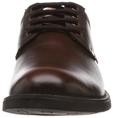 Image of Lee Cooper Men's Brown Leather Shoes - 10 UK