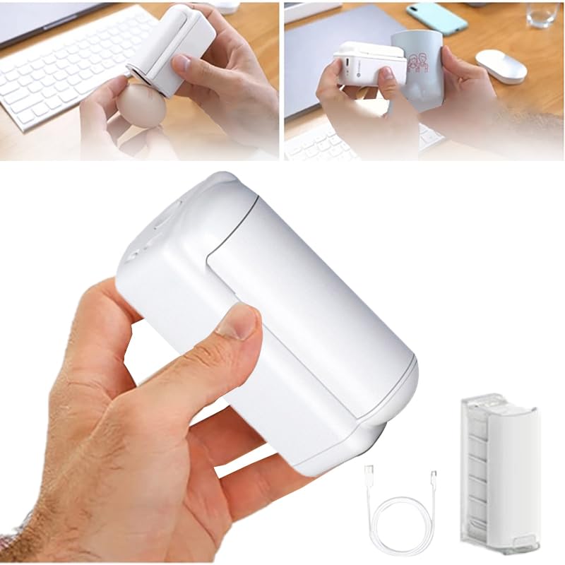 Imprimante alimentaire portable WiFi pour personnalisation de café et pain