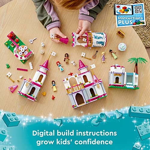 LEGO Disney Princess Ultimate Adventure Castle 43205 Building Toy with 5 Princess Mini-Dolls Including Ariel, Rapunzel… - Image 6