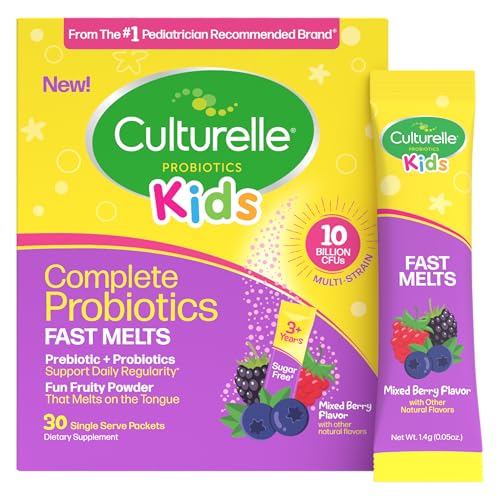 Culturelle Kids Complete Probiotic + Prebiotic Fast Melts, Ages 3+, 30 Ct - image 1