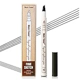 【Natural】 La fórmula de este lápiz es natural. No te preocupes por la irritación y no daña las cejas naturales. Este lápiz de cejas permite volver a dibujar o personalizar la línea de la ceja natural.