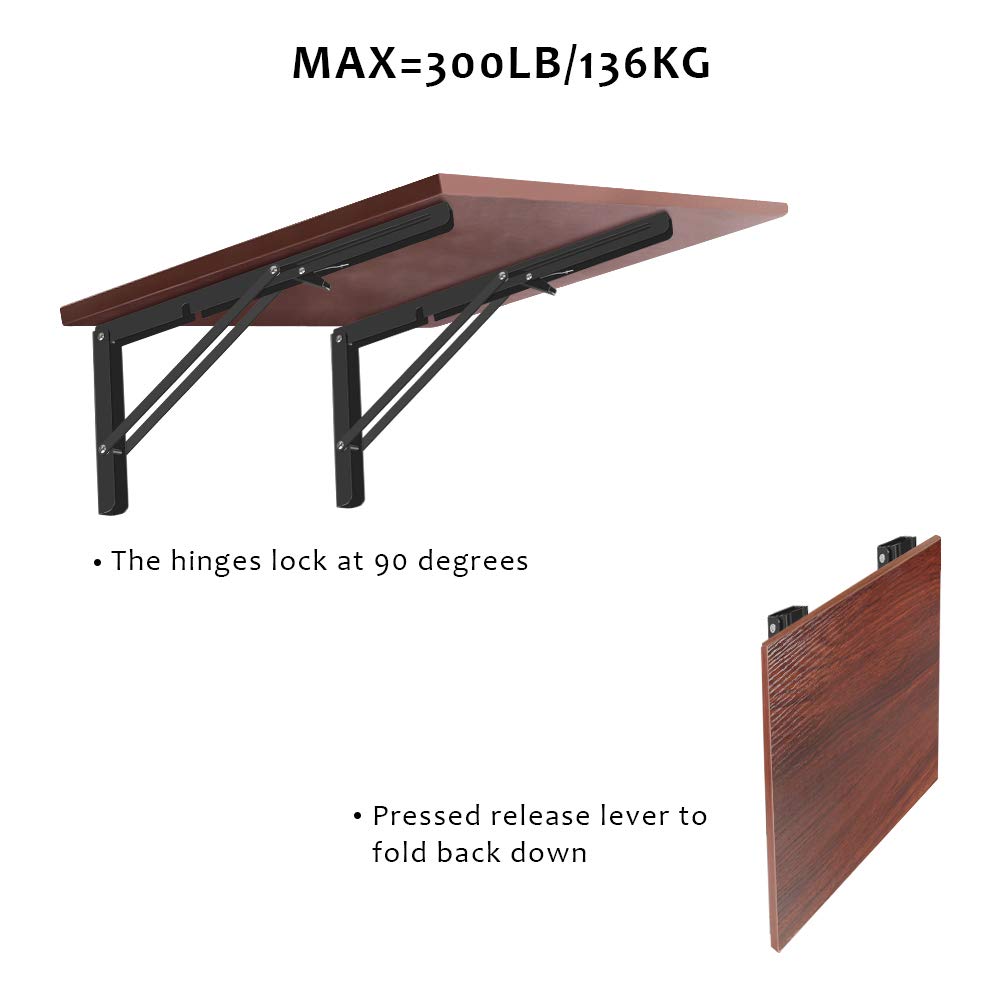 10 Folding Shelf Bracket 304 Stainless Steel Triangle Wall Mount | Desertcart 10 Folding Shelf Bracket 304 Stainless Steel Triangle Wall Mount | Desertcart