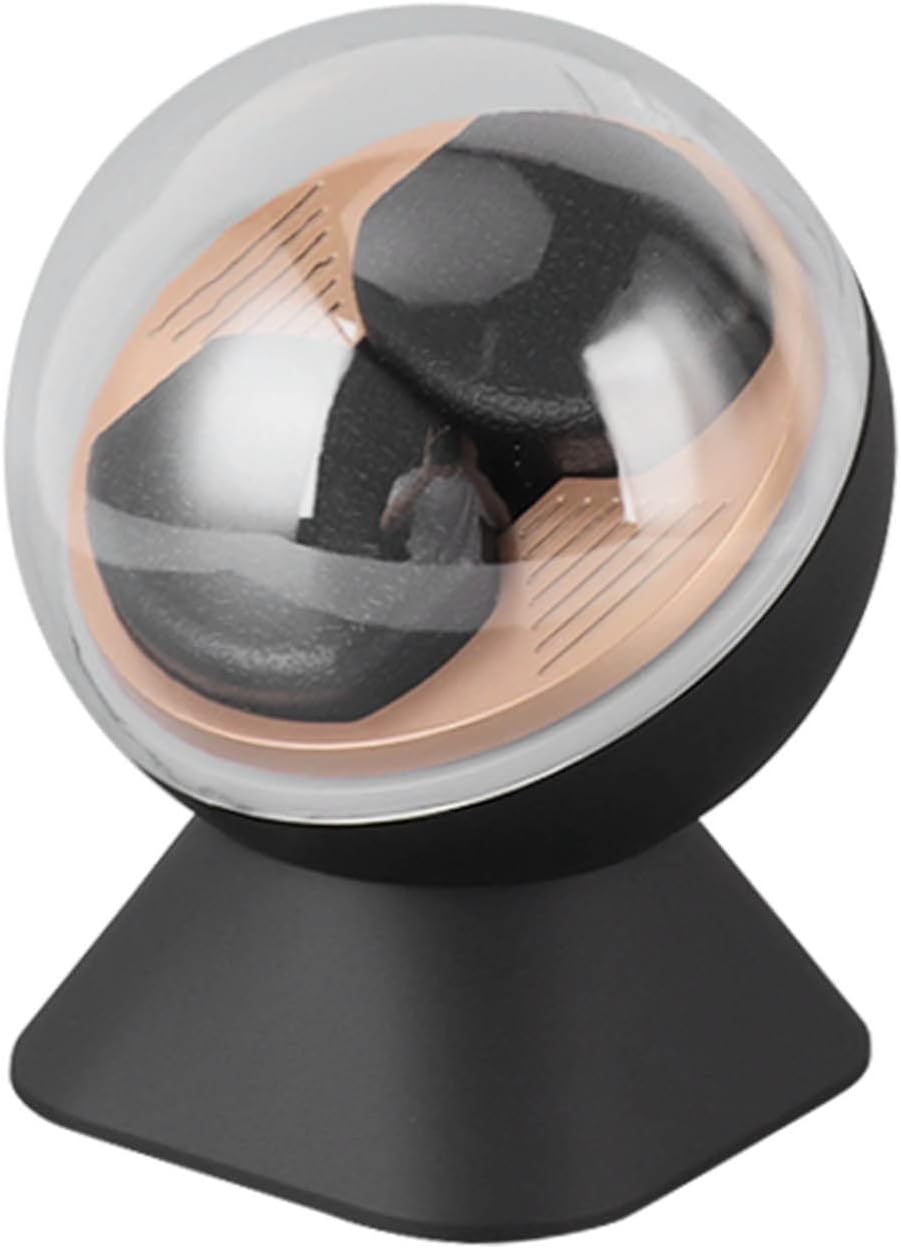 Automatic Double Watch Winder for Mechanical Watches, Black ABS Material - Quiet Operation, Easy Use, Ideal for Men and Women Watch Collectors