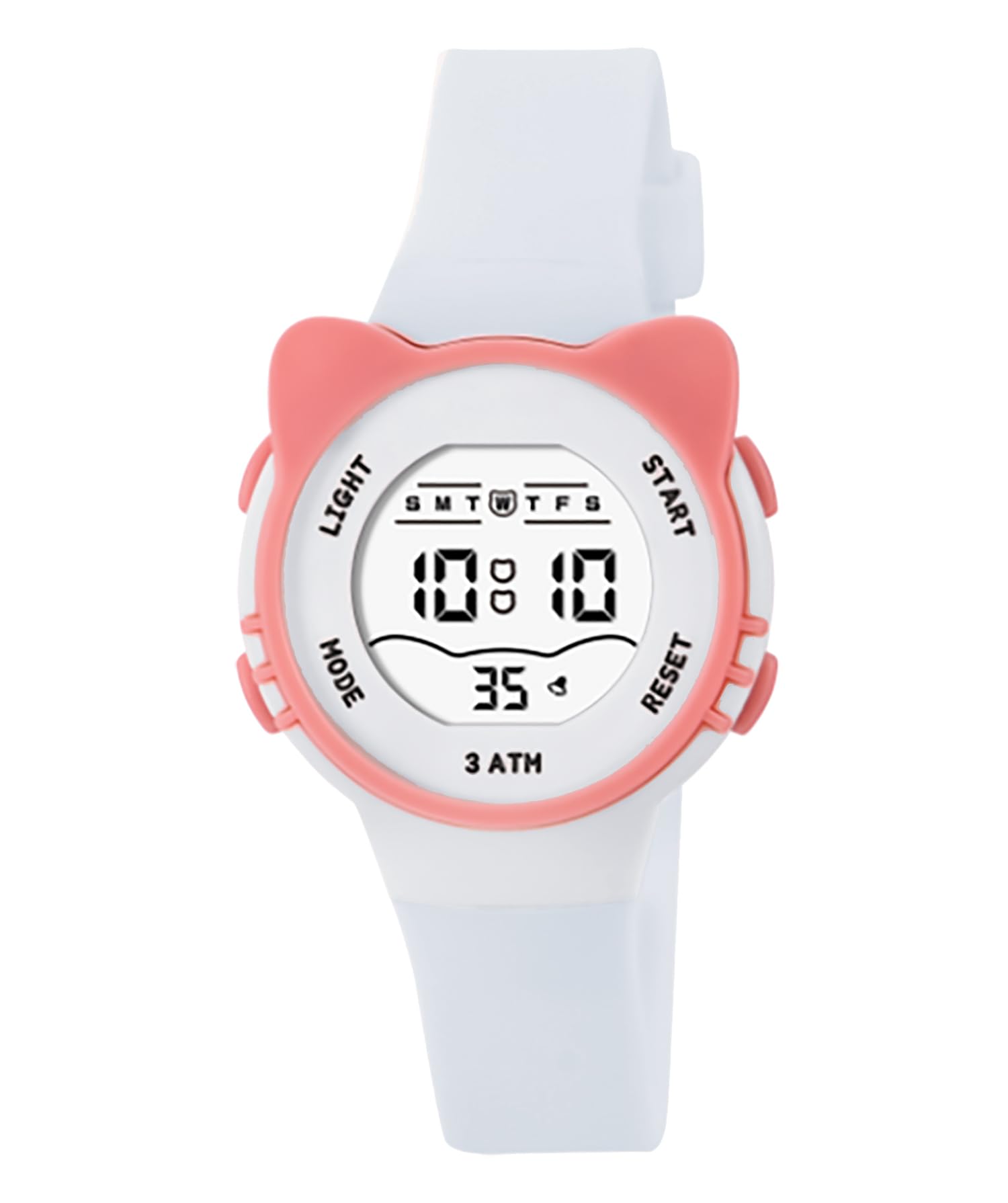 Time Up Digital Dial KIITY Meow Star with Rainbow Light Water Resistant Small Kids Watch for 4-10 Years Girls -D2206-X (White) (B0CL38LTM4) Amazon Price History, Amazon Price Tracker