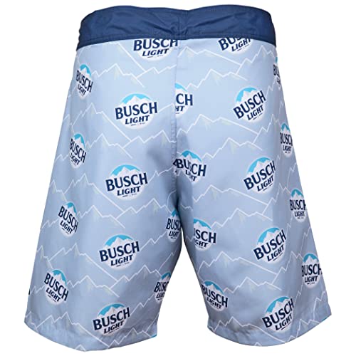 Busch Light Logo & Mountain Range All Over Print Board Shorts4