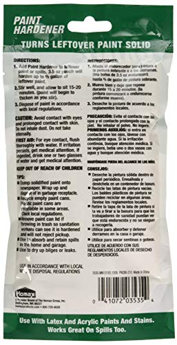 Waste Away Paint Hardener, 12 Pack #TOP1
