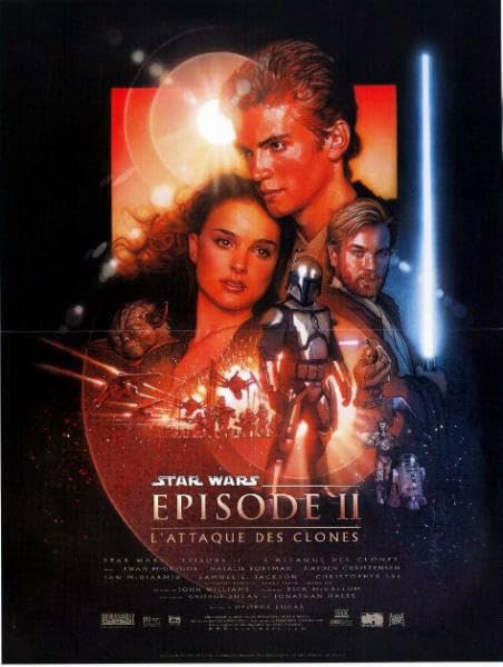 Affiche L'attaque des Clones Épisode 2 authentique pour décoration home cinéma