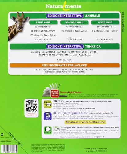 Naturalmente. Ediz. interattiva. per la Scuola