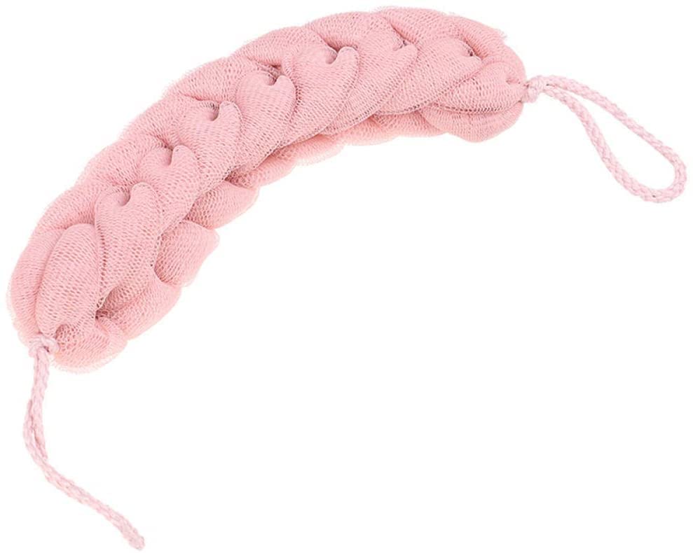 Gąbka do kąpieli 5 szt. Prysznic do kąpieli ciała Puff złuszczający gąbka do kąpieli Peeling siatka siatka piłka piłka do masażu powrót Scrubber miękka na skórze