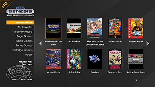 Sega Genesis Flashback HD 2017 Console セガジェネシスフラッシュバックHD 2017コンソール　北米英語版 [並行輸入品]