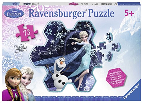 Preisvergleich Produktbild Ravensburger 13641 - Disneys Frozen - Elsas Schneeflocke, 73 Teile Puzzle