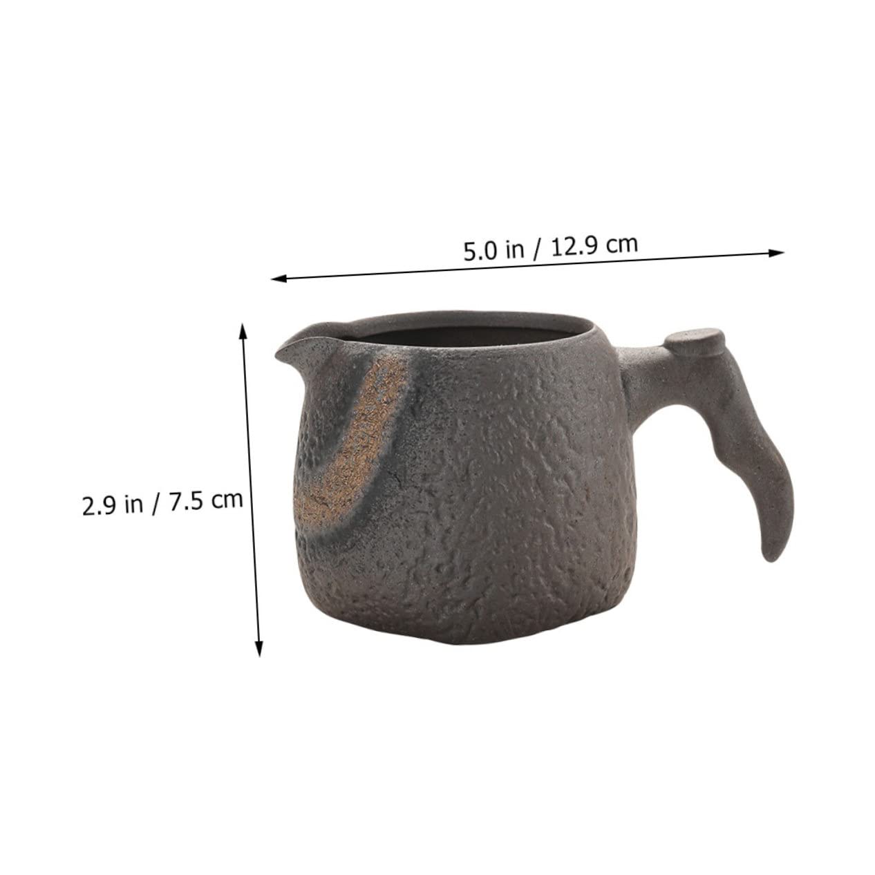 Keramik Teegeschirr Teespender aus Pottery Rund im Retro Stil
