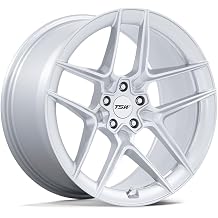 TSW TW008 Slipstream 19x9.5 5x4.5" +25mm Silver Wheel Rim 19" Inch TW008SD19051225