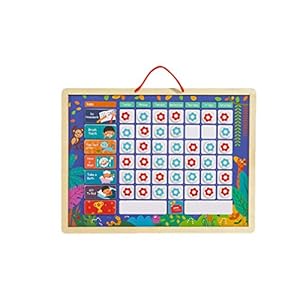 Healifty Verantwoordelijkheiddiagram magnetische beloning lastige plichtdiagram pedagogisch ontwikkelingsspeelgoed…