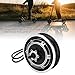 48V 1000W Wheel Hub Motor, 10 Inch Electric Scooter Brushless Disc Brake Hub Motor for E Bike Modification