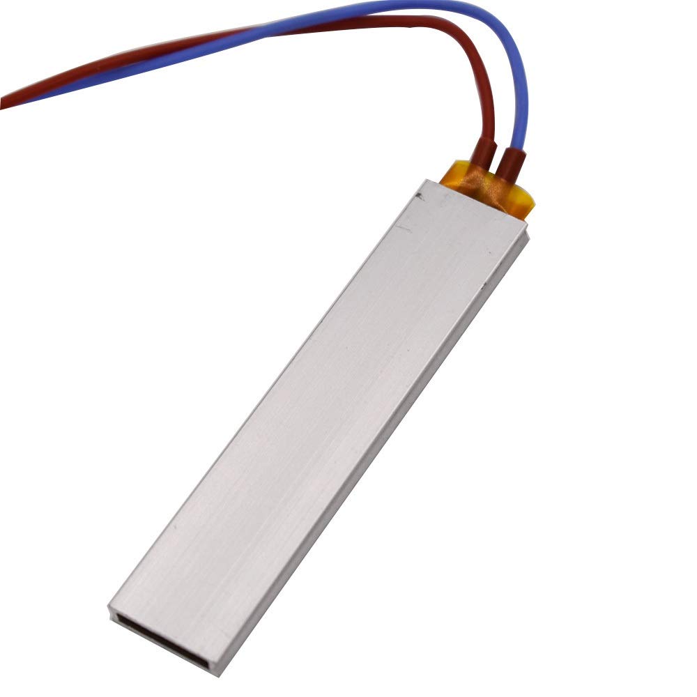 FMN-Box, 2 Stück, 100 x 21 x 5 mm, PTC-Heizelement 220 V, Heizkörperthermostat aus Aluminium, Keramik-Abdeckung (Farbe: 270 Grad, 150 W, Größe: 220 V)