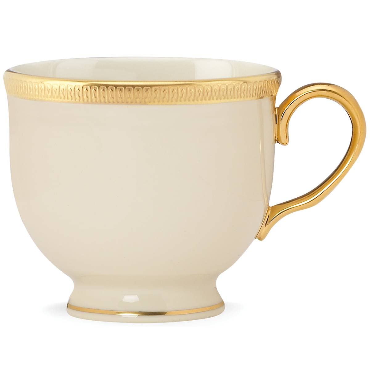 Lenox Tuxedo Teacup, Cup, ivory, gold