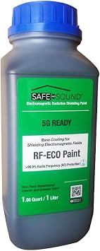 Safe and Sound RF-ECO 5G RF EMF Shielding Paint 1.06 Quartz