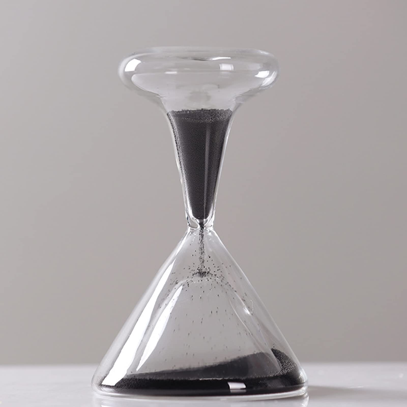 Temporizador, Temporizador de 1 Minuto, Reloj Arena, Adornos artesanales, con Tiempo Color, Ancho 10,3 cm, Alto 17, for Amigos, Amantes y Familiares Que aman la Vida