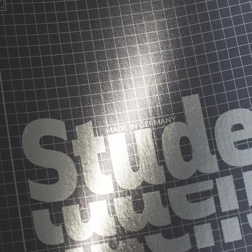 BRUNNEN Collegeblock Premium Student | A4, Lineatur 26, 80 Blatt, anthrazit