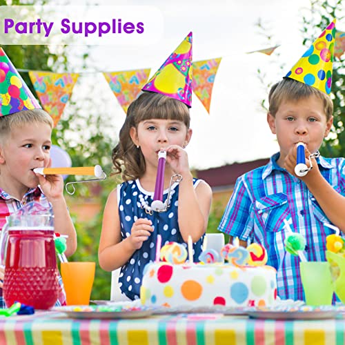 ASTER 3 Stück Slide Whistle Instrument Metallgleitflöte Schiebepfeife mit Edelstahl-Gleitstangen, Kunststoff lotusflöte für Kinder zum Üben von Musik, Professionelles Musikinstrument für Anfänger