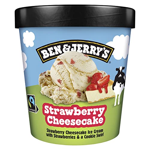 Ben & Jerry's Strawberry Cheesecake Ice Cream Tub 465ml