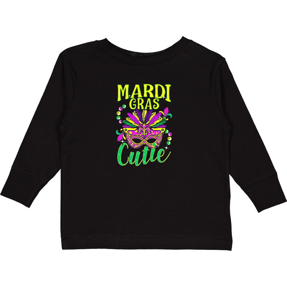 Mardi Gras for Girls Toddler Long Sleeve T-Shirt