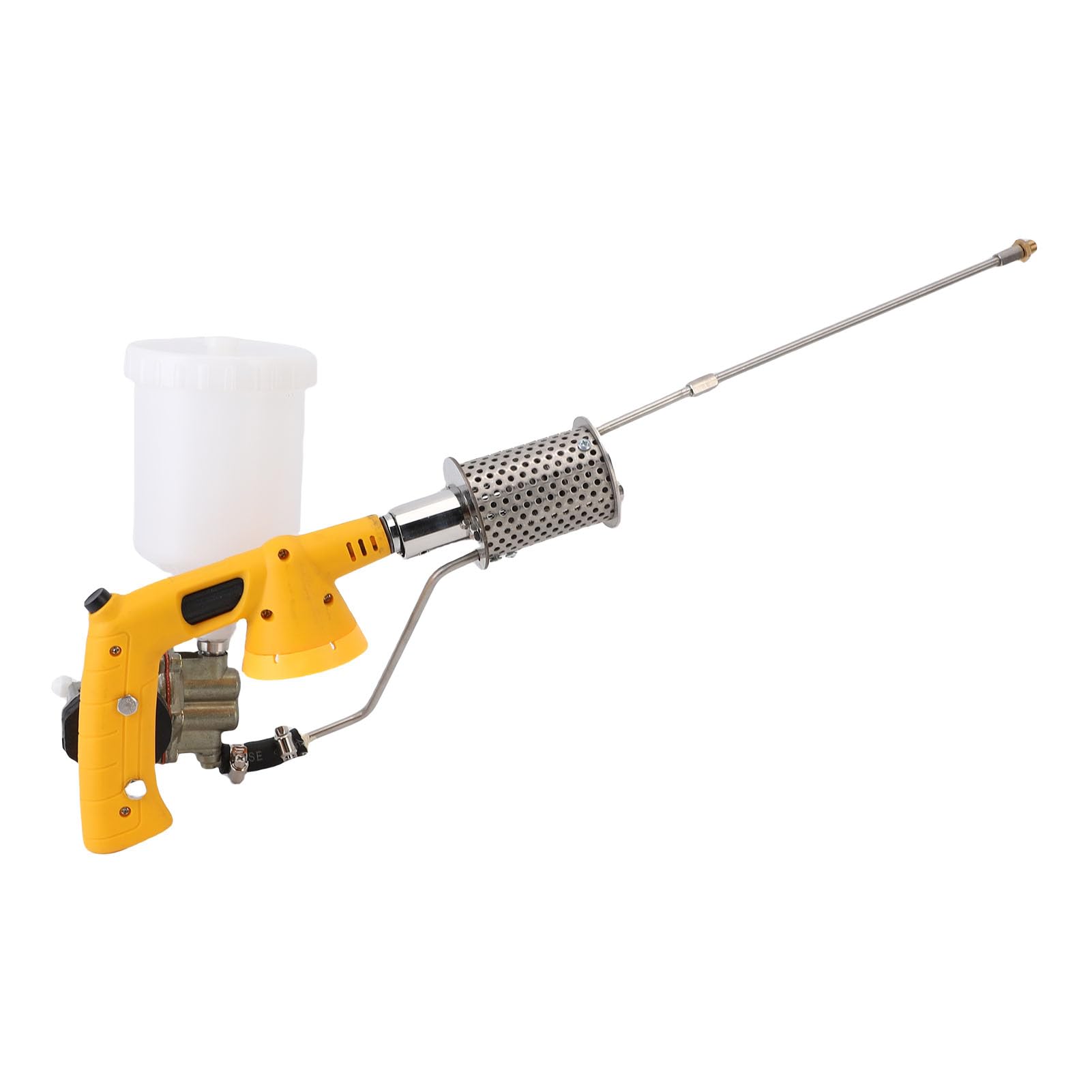 Bee Fogger per Apicoltura, Atomizzatore per Alveari in ABS e Acciaio Inossidabile con Nozzle Rimovibile, di Riscaldamento per Nebbia Densa, 15-18 Micrometri, Strum