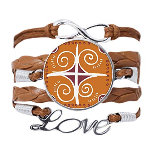 Bracelet Mexique cuir noir anti irritation en corde tordue souple