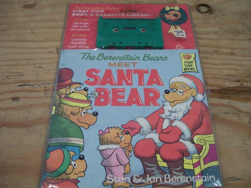 Berenstain Bears Meet Santa Bear (Berenstain Be... 0394852281 Book Cover