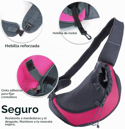 Bolsa de transporte para perros pequeños que evita el cansancio 5