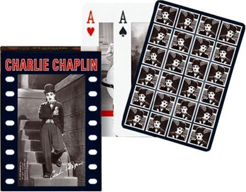 Playing Cards Charlie Chaplin Piatnik Gibsons Deck miniatura 2
