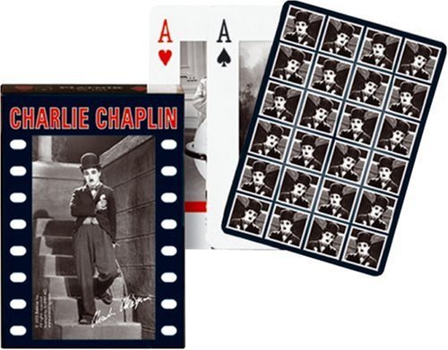 Amazon.com: Gibsons Piatnik Playing Cards - Charlie Chaplin Single