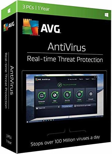 Amazon.com: AVG AntiVirus 2017 - 3 PCs / 1 Year Coverage ...