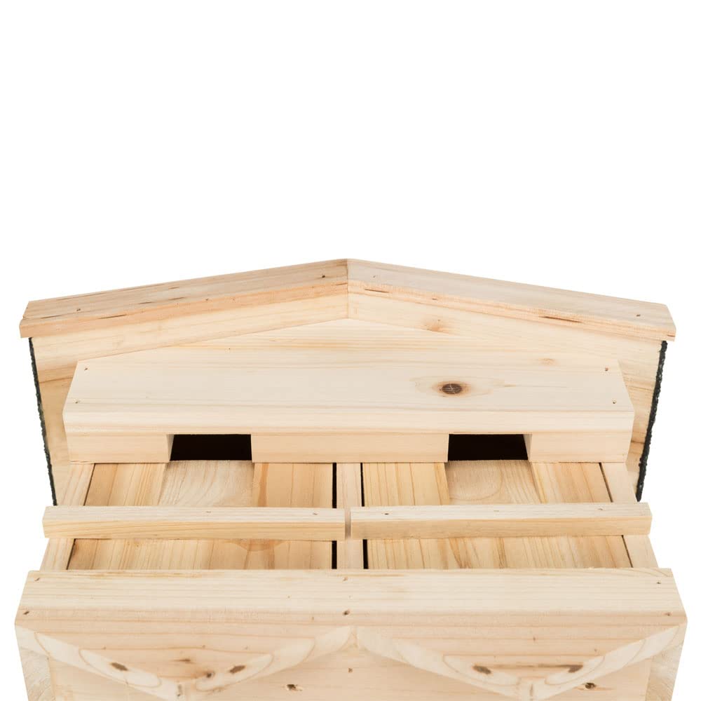TRIXIE 55909 Nichoir pour moineliers en pin 33 × 30 × 21 cm