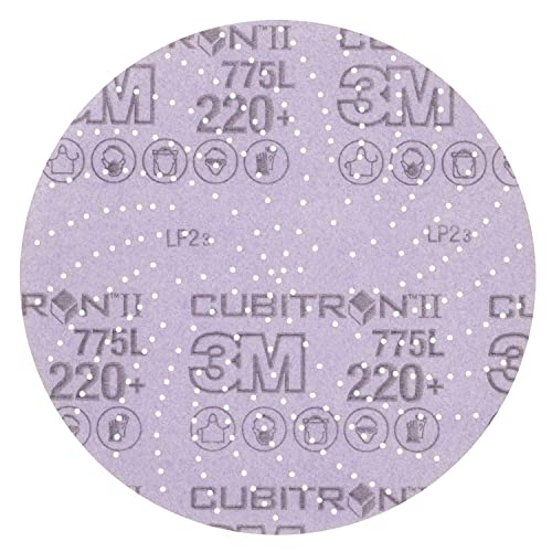 3M Xtract Cubitron II Disco de film 775L, 152 mm, 220+, arena limpia, 50 Discos por paquete Cover