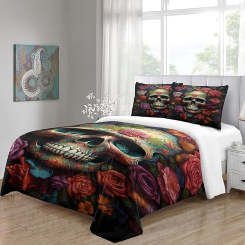 Housse de couette anti-plis et parure de lit en microfibre pour un entretien facile sans repassage - 8