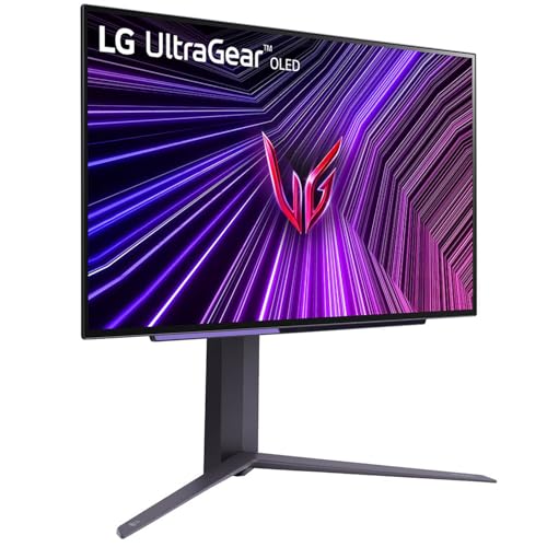 Image of LG 27 inch Ultragear OLED QHD Gaming Monitor(2560 x 1440) 240Hz, 0.03ms, G-Sync Compatible, AMD FreeSync, 1.5M:1 Contrast Ratio, HDR True Black 400, virtually Borderless,Height, Pivot,Tilt,27GS95QE