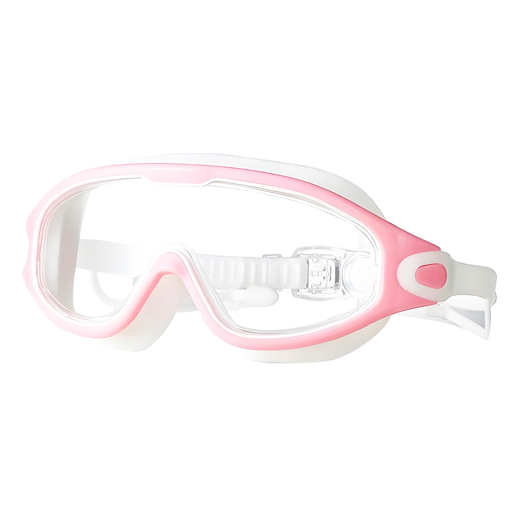 WISHKEY Swimming Goggles with Protective Case and Earplugs, Wide Vision Goggles with Anti-Fog Mirrored Lens, Leak-Proof, Comfortable Swim Glasses, Adjustable Strap, 6+ Years, Assorted (Pack of 1) (B0D18235G7) Amazon Price History, Amazon Price Tracker
