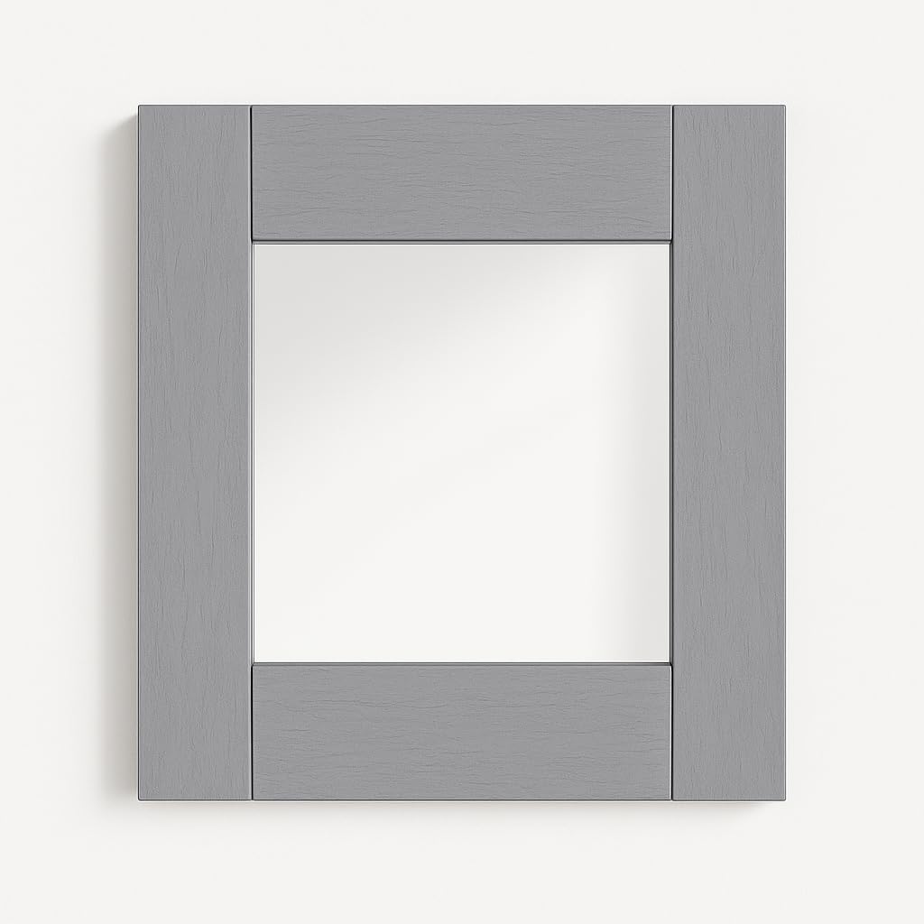 Miroir sur-mesure pour sublimer votre salon avec un cadre en bois