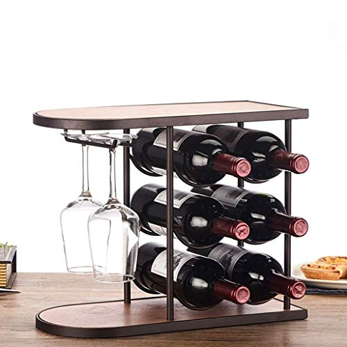 Soporte para botellas creativo para 6 unidades miniatura 3